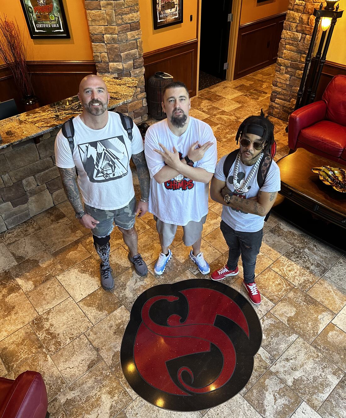 Brandon, PHRASE and Eugene Komplete at Strange Music Studios